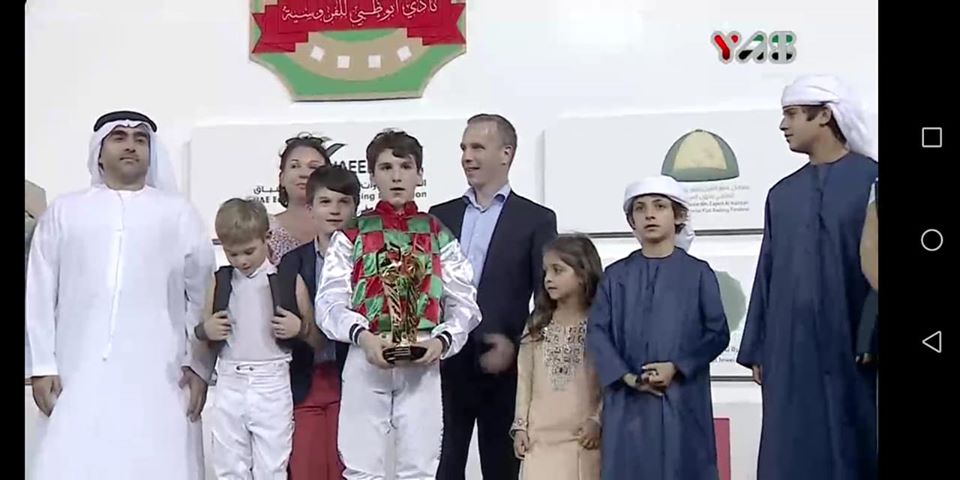 Le jeune Louis Bouton sacré champion du monde des poneys à Abu Dhabi