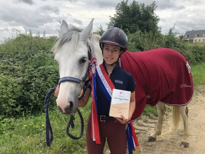 La Flèche. À 14 ans, Johana est championne de France de poney