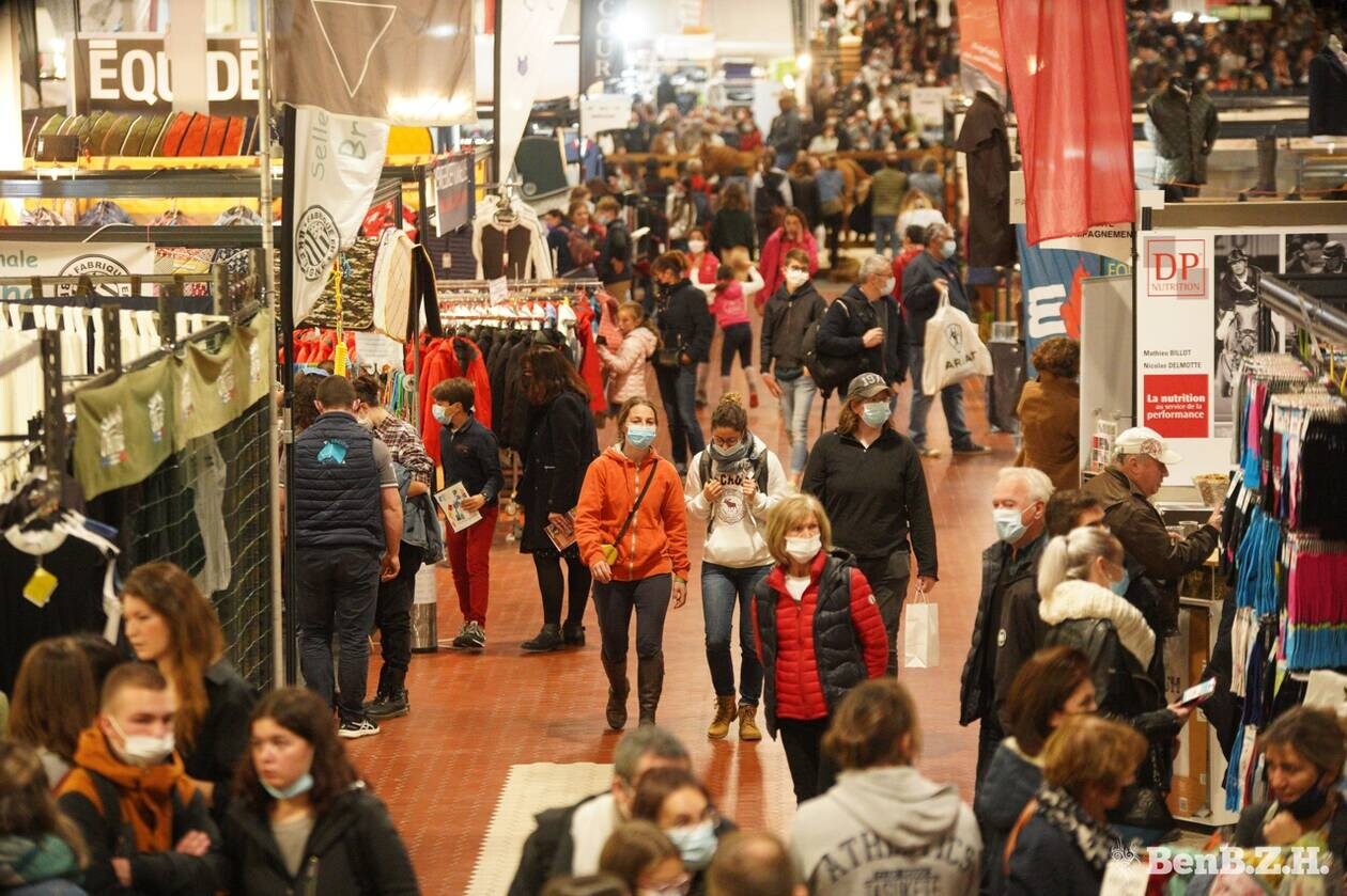 Après deux ans d’absence, le Salon du cheval à Angers bat son record de fréquentation