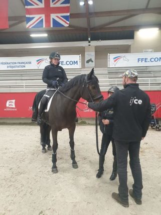 Céline Gerny, championne de France para-dressage grade II