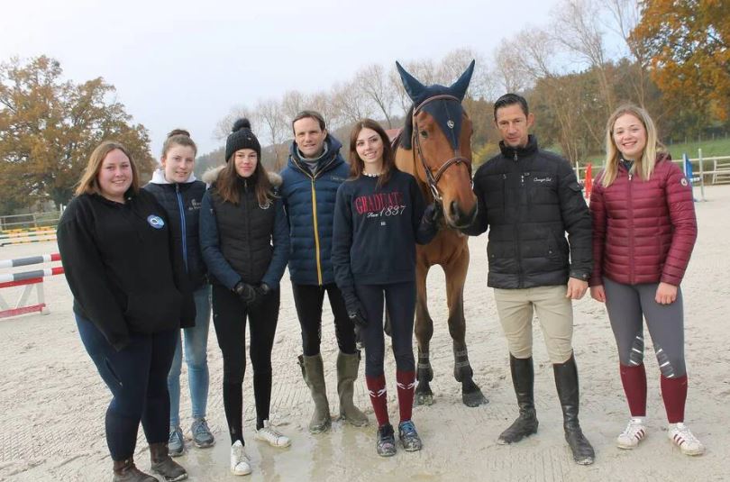 Sablé-sur-Sarthe. Quand le cavalier pro Nicolas Touzaint vient faire cours au lycée Val de Sarthe