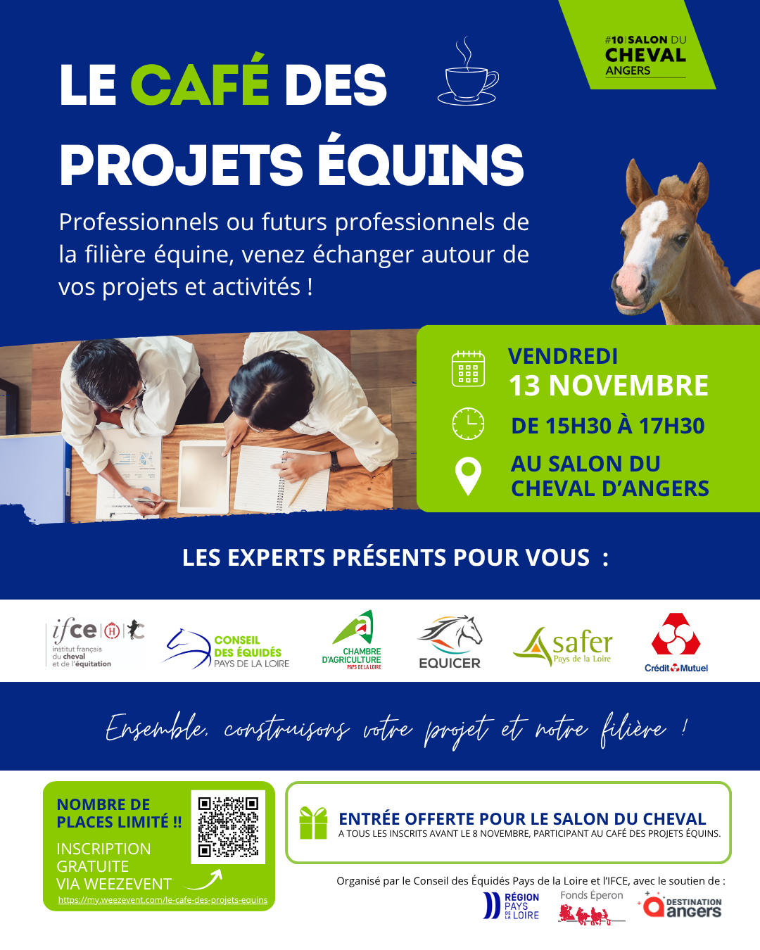 Le Café des projets équins