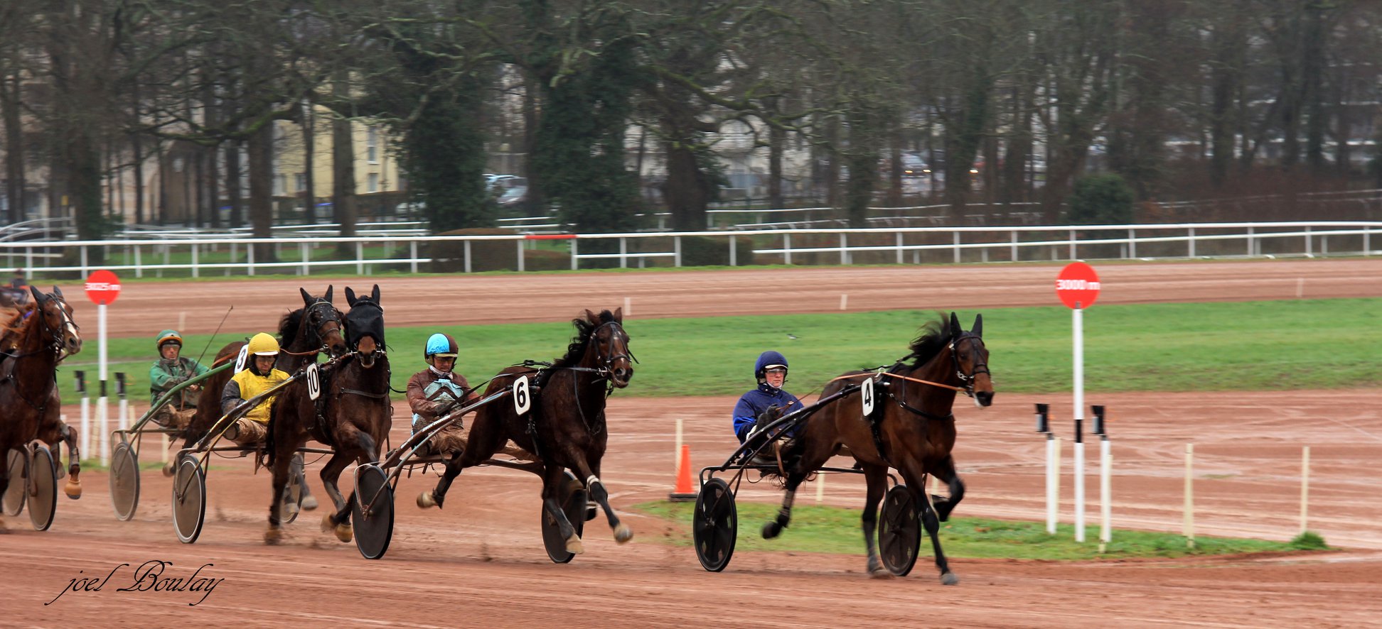 Courses de trot à l'hippodrome de Nantes