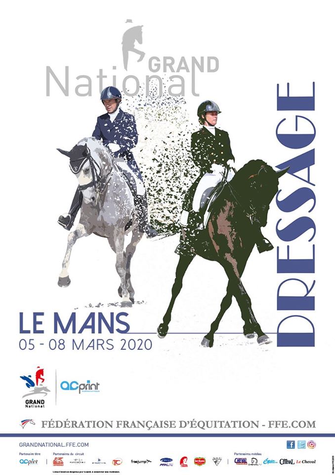 Grand national de dressage au Mans