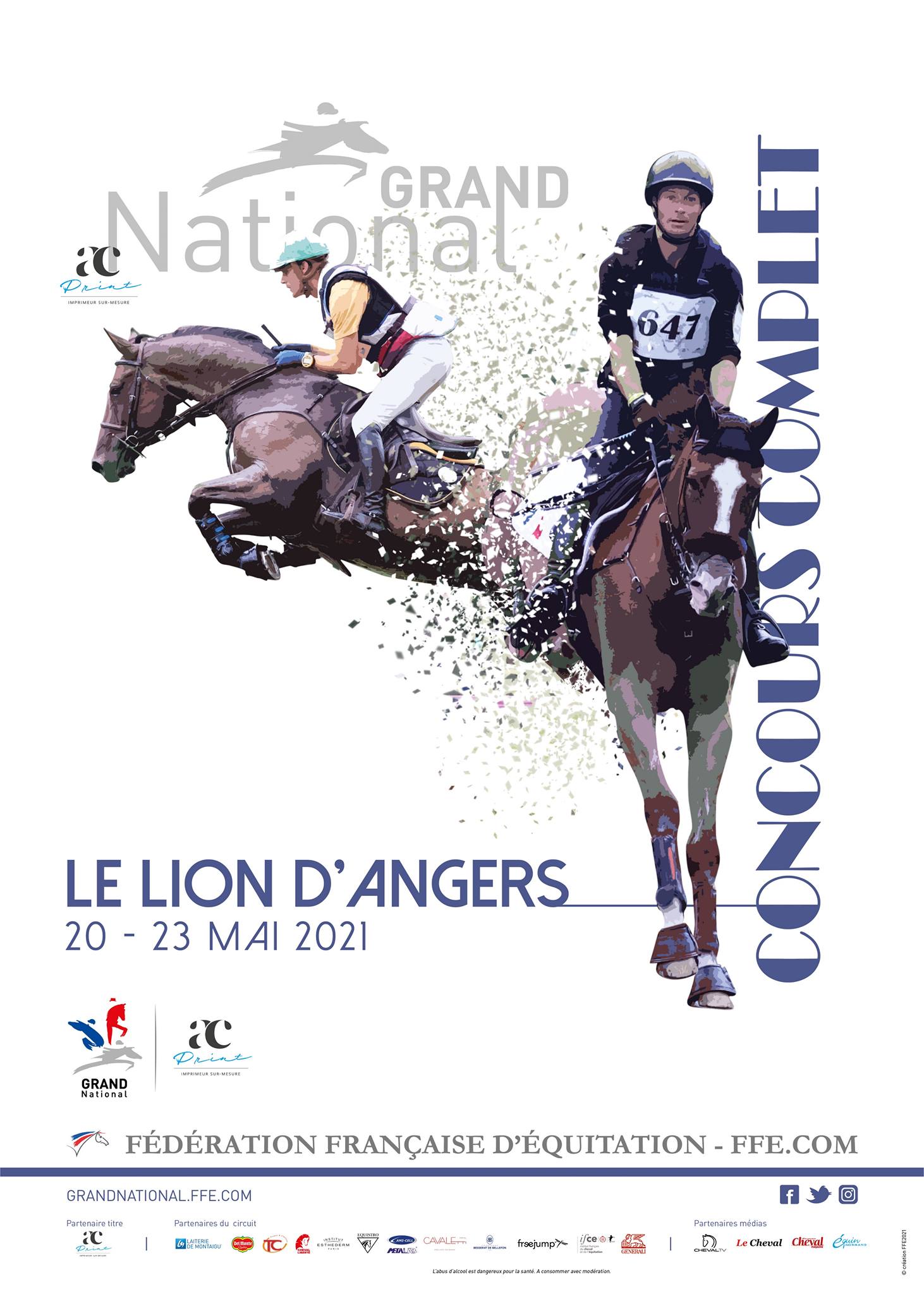 Grand National FFE - AC Print  Concours Complet au Lion d'Angers