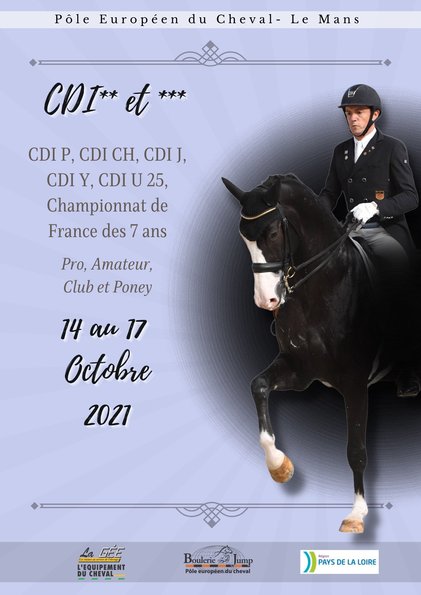 Concours International de Dressage *** - Le Mans