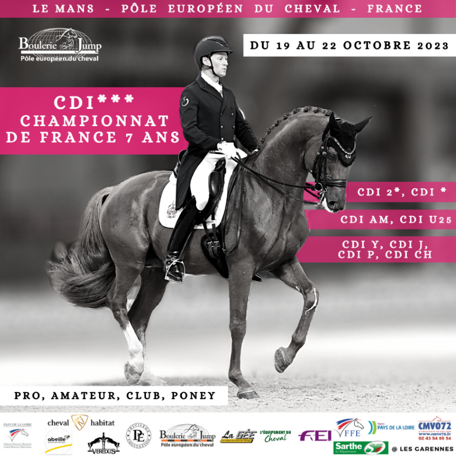 CDI*** & Championnat de France des 7 ans au Mans