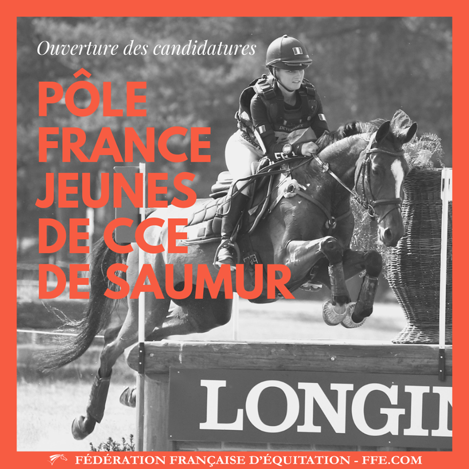 Les candidatures au Pôle France jeunes de concours complet sont ouvertes !