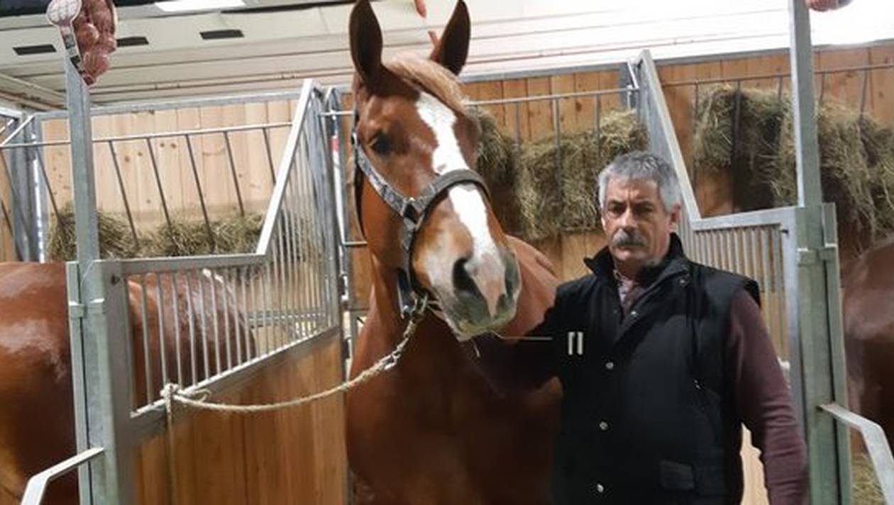 Le Fercéen Éric Allain au Salon de l'agriculture