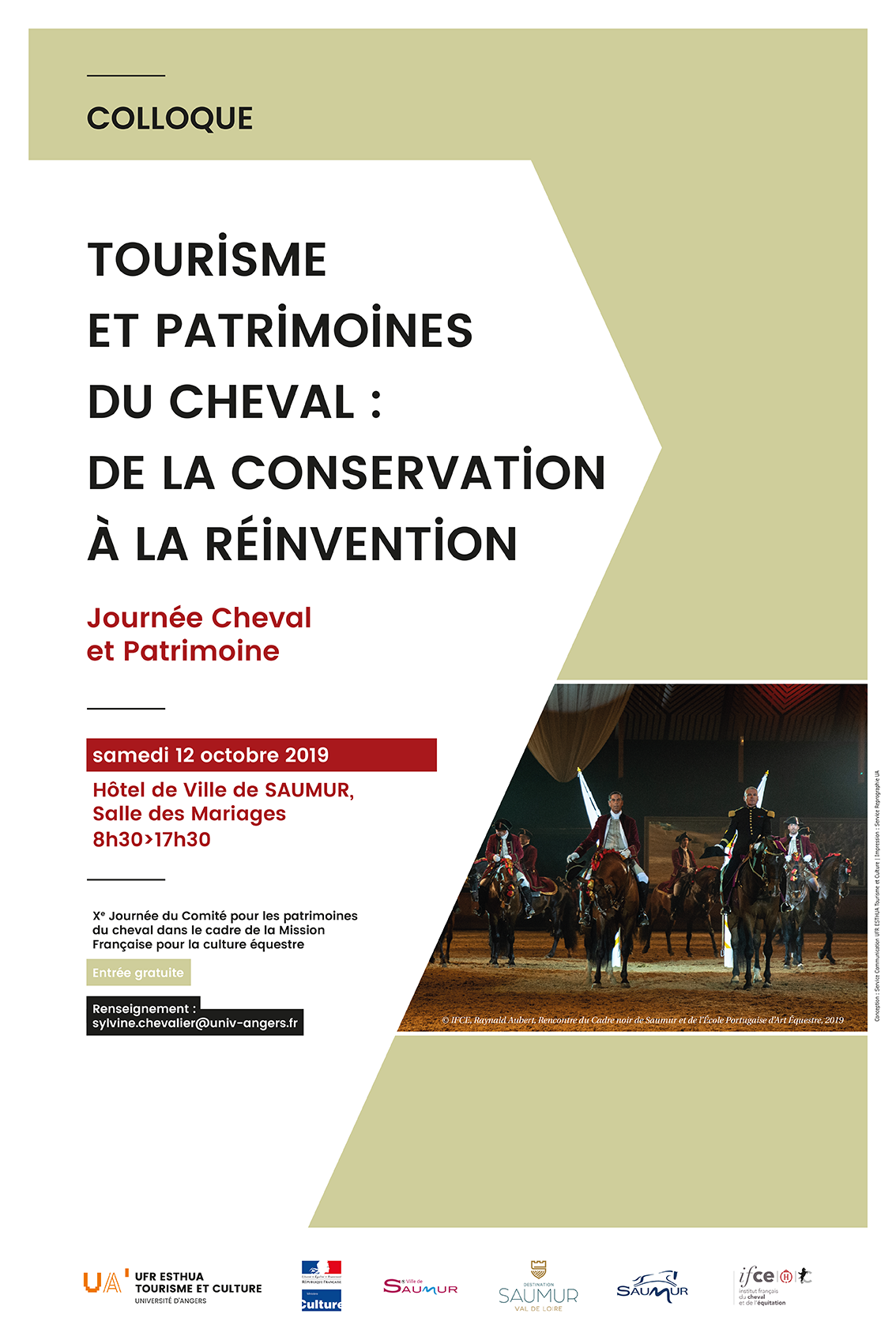 Saumur. Un colloque autour du tourisme équestre le samedi 12 octobre