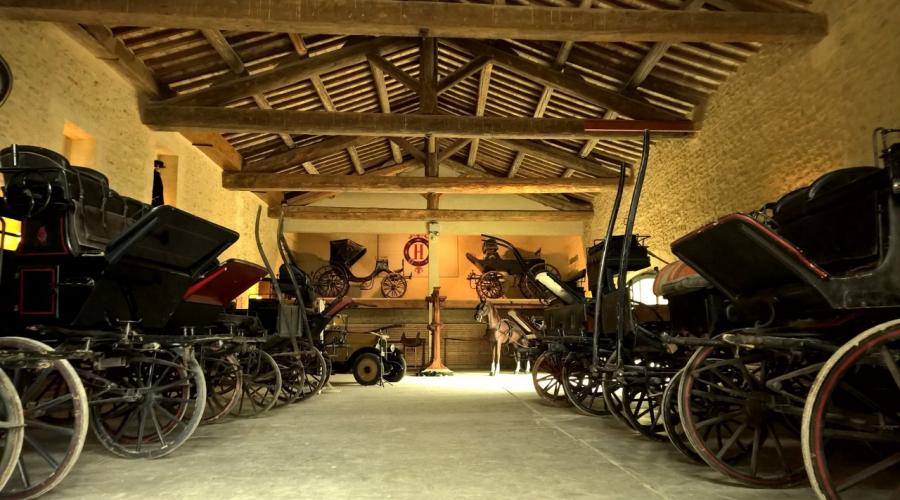 Un musée des voitures hippomobiles à Saumur