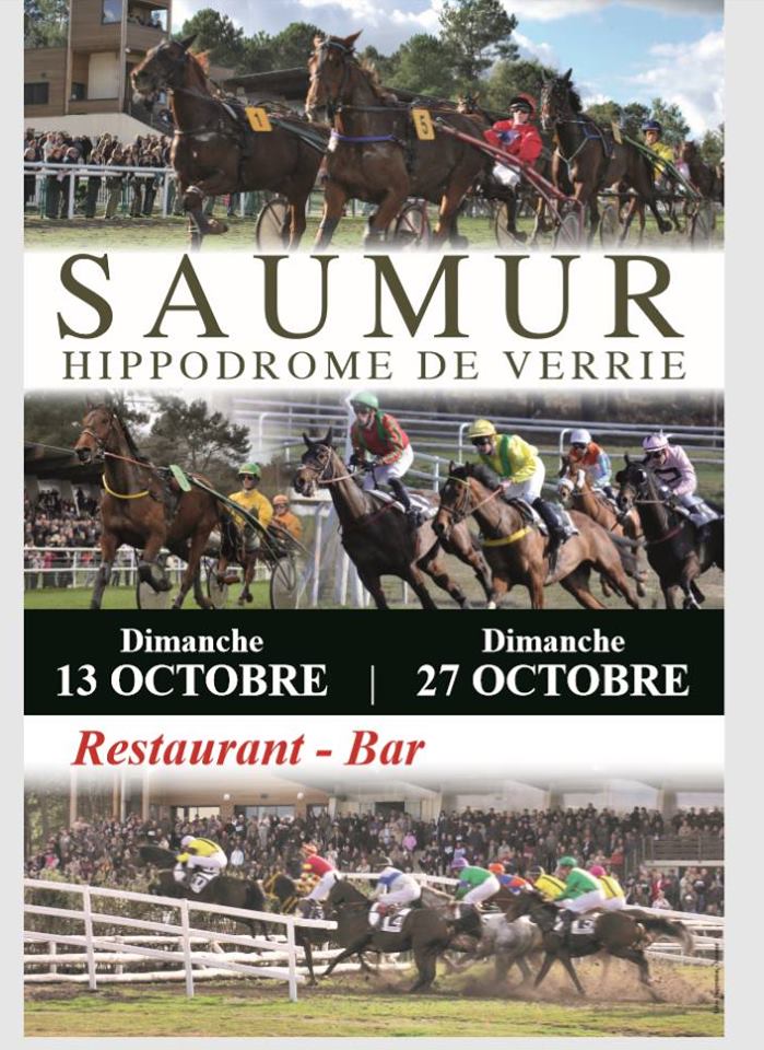 Courses à l'hippodrome de Saumur