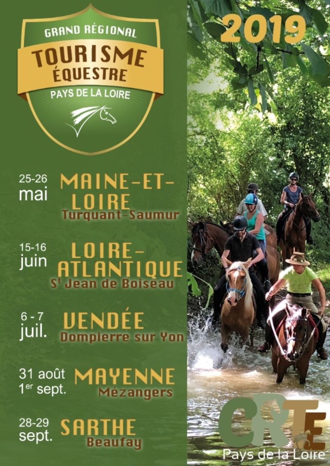 Lancement du Grand Régional de Tourisme Equestre à Turquant - Saumur