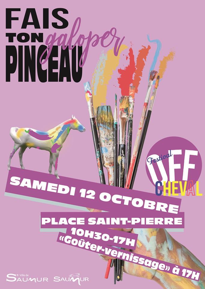Fais galoper ton pinceau à Saumur